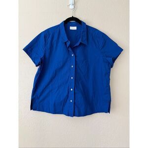 Poetry Boxy Short Sleeve Button Down